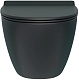 Teymi Унитаз подвесной Lina Pro Vortex T40114 Black безободковый черный матовый – фотография-12