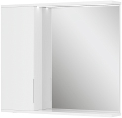 Volna Мебель для ванной Lake 80.2D.1Y L белая – фотография-11