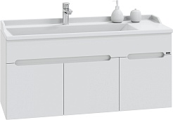 СанТа Тумба под раковину Лондон 120 подвесная белая – фотография-1