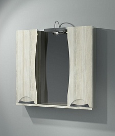 Какса-а Мебель для ванной Каприз 85 дуб – фотография-3