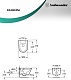 Ambassador Унитаз Ritz подвесной белый с сиденьем микролифт – картинка-23