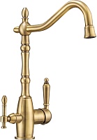 Milacio Смеситель для кухни Castellon Ceramic MC.515.BR бронза