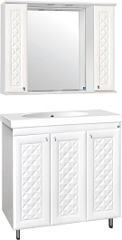 Style Line Зеркальный шкаф Канна 900/С – фотография-3