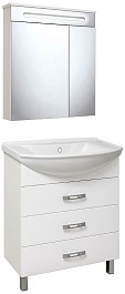 Runo Мебель для ванной Рига 65 напольная – фотография-1