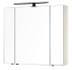 Aquanet Зеркальный шкаф "Эвора 100" сливочный – фотография-10