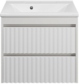 Brevita Тумба с раковиной Balaton 65 белая