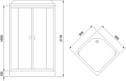 Royal Bath Душевая кабина RB 90HP4-MM – фотография-7