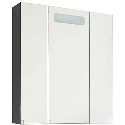 Водолей Мебель для ванной Мальта 70 с дверками черная – фотография-13