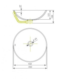 Kolpa San Раковина Rondo – фотография-2