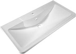 Водолей Мебель для ванной Adel 90 серый камень – фотография-5