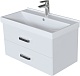 Mixline Мебель для ванной Стив 80 L подвесная белая – картинка-20