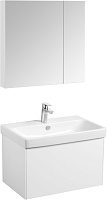 Акватон Мебель для ванной Асти 70 подвесная белая