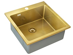 Zorg Кухонная мойка "Inox PVD" SZR-51 GOLD – фотография-1