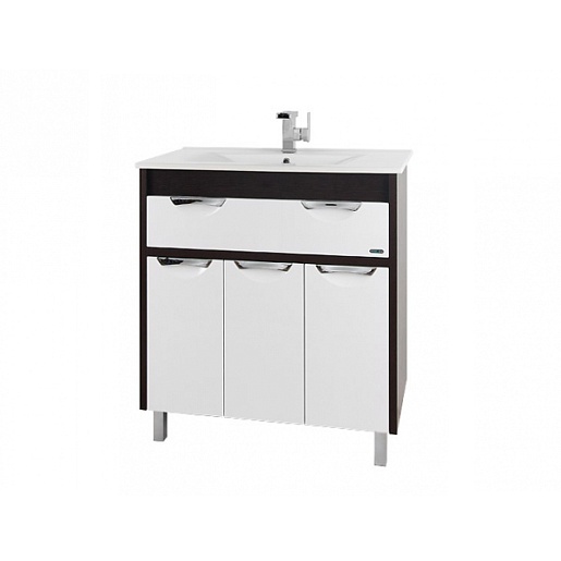 Водолей Комплект мебели "Габи 75" R белый/венге – фотография-6