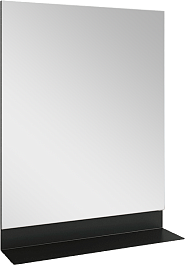 Sanflor Зеркало Тайлер 70 черный муар – фотография-1