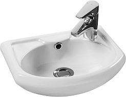 Бриклаер Мебель для ванной Бали 40 светлая лиственница/белая – фотография-4