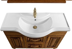 Водолей Мебель для ванной Дубэлла 120 орех – фотография-7