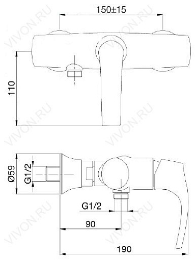 Jacob Delafon Смеситель Symbol E71682-CP – фотография-2