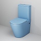 Grossman Унитаз компакт Color GR-4480BSMS голубой матовый – картинка-15