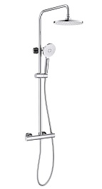 Aquatek Душевая стойка Европа AQ2343CR хром – фотография-1