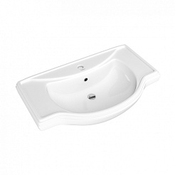 СанТа Мебель для ванной Монарх 80 на цоколе – фотография-3