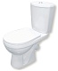 Rosa Унитаз-компакт Комфорт белый – фотография-6