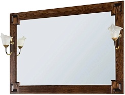 Водолей Зеркало Дубэлла 120 венге – фотография-1