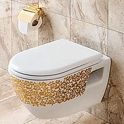 Creavit Унитаз подвесной TP325.D с биде – фотография-3