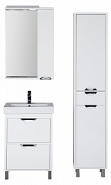 Aquanet Мебель для ванной "Гретта 60" 2 ящика  (177034) – фотография-5