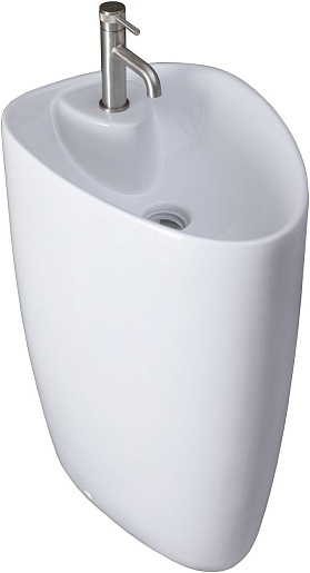 Allen Brau Раковина напольная Infinity 4.21015.20 белый глянец – картинка-3