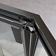 Cezares Душевой уголок Relax 304 RELAX-304-P-1-100-C-GM 100x100 профиль оружейная сталь стекло прозрачное – фотография-11