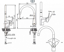 Promo Смеситель для кухни Vega F7119177CP – фотография-2