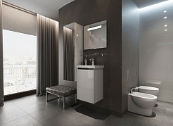 De Aqua Пенал зеркальный Ариетта 40 R – фотография-4