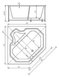 Aquatek Акриловая ванна Лира – фотография-2