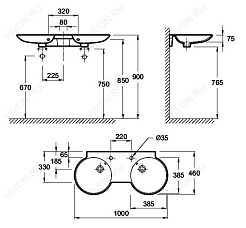 Jacob Delafon Раковина "Formilia Spherik" E4502 – фотография-5