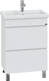 СанТа Тумба под раковину Марс 60 белая – фотография-1