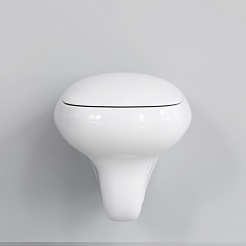 Ambassador Сиденье для унитаза Diamond белое – фотография-6