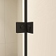 RGW Душевой уголок Classic CL-46B 90x80 профиль черный стекло прозрачное – фотография-13