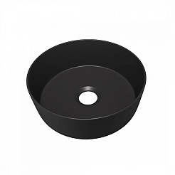 Teymi Раковина накладная в ванную Lina D31 чёрный матовый T50286 – фотография-9