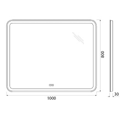 BelBagno Мебель для ванной Marino 100 Bianco Opaco с раковиной BB1000/445-LV-ART-PR-NERO – фотография-10