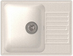 Granfest Мойка кухонная Quarz GF-Z13 Белый – фотография-1