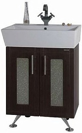 Водолей Тумба с раковиной "Белла 60" венге – фотография-1