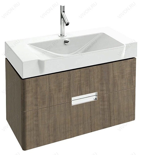 Jacob Delafon Мебель для ванной "Reve 80" дым – фотография-8