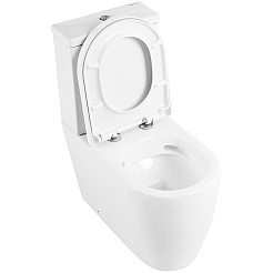 BelBagno Чаша унитаза напольного Marino BB105CPR P-trap, без сиденья – фотография-6