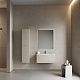Sancos Тумба с раковиной Snob R 1.0 90 beige soft раковина Element 91 CN7002 – картинка-12
