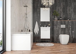 Onika Зеркальный шкаф Венеция 58.00 белый – фотография-3