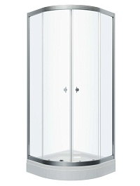 Triton Душевой уголок Альфа-хром 90/90 Щ0000051621 – фотография-1
