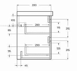 BelBagno Мебель для ванной Kraft 39 70 Pino Pasadena – фотография-13