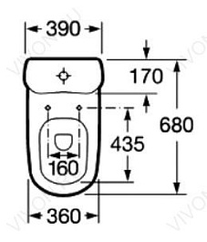 Roca Крышка-сиденье Giralda 801461004 – фотография-2