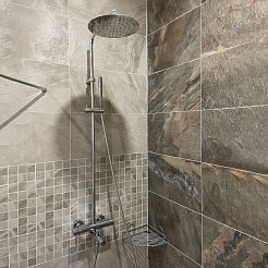 Paini Система душевая Cox 78CR687TH с термоcтатом, хром – фотография-4